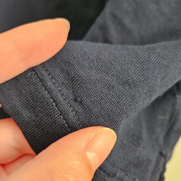 Harry Rosen Men's XL Navy Blue Polo Shirt 100% Cotton Business Casual Wear - Picture 8 of 12